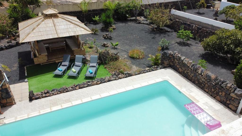 לאחארס Casa Yukka Villa With Heated Pool מראה חיצוני תמונה